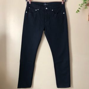 A.P.C Petit New Standard Black Jeans